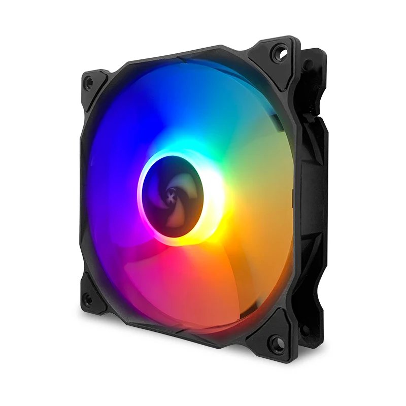 Ventilateur 120mm couleur RGB 4pins 50CFM (Par 5)